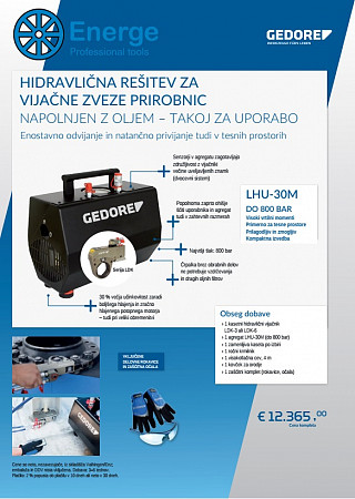 Promocija hidravlični multiplikator LDK