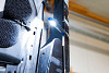 COB LED aluminijasta mini ročna svetilka