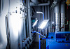 Delovna LED svetilka Duo SMD s stojalom 2 x 70 W