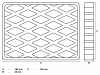 Gumijasta podloga za dvižne ploščadi 160 x 120 x 20 mm