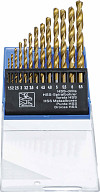 Komplet spiralnih svedrov HSS titan nitrid