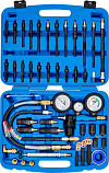 Komplet za merjenje kompresije in tesnjenja bencinskih in di