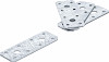 Povezovalna ploščica jeklo 100 x 35 x 2 mm 4 kos