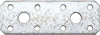 Povezovalna ploščica jeklo 100 x 35 x 2 mm