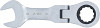 Pregibni kombinirani ključ z ragljo (kratek)