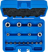 Set bitov in nasadnih ključev E-tip / Torx 17 kosov