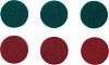 Set brusnih plošč nylon za BGS 74367 6 kosov