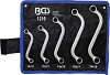 Set dvojnih obročnih ključev S tip 10 x 11 do 18 x 19 mm 5 k