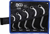 Set dvojnih obročnih ključev S tip 10 x 11 do 18 x 19 mm 5 k