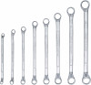 Set dvojnih obročnih ključev zamaknjeni 6 x 7 do 20 x 22 mm 