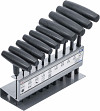 Set izivijačev s T-ročajem INBUS 2 - 10 mm 10kos.