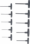 Set izivijačev s T-ročajem INBUS 2 - 10 mm 10kos.