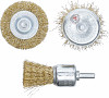 Set jeklenih žičnih krtač Ø 25 - 50 mm 3 kosi
