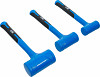 Set kladiv proti odboju (mehka glava)  Ø 47 / 55 / 65 mm - 4