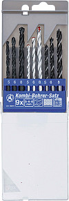 Set kombiniranih svedrov 5–8 mm 9 delni