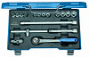 Set nasadnih ključev  3/8