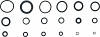 Set O-ringov Ø 3 - 22 mm 225 kos