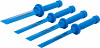 Set plastičnih strgalnikov 19 - 22 - 25 - 38 mm široki 4 kos
