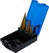 Set stopničastih svedrov titan-nitrid Ø 4 - 30 mm 3 kosi