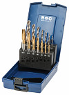 Set strojnih navojnih svedrov HSSE-TiN - 7 kos