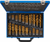 Set svedrov HSS s TIN prevleko 1-10mm 231 kos