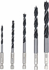 Set svedrov za les 4 - 10 mm 5 kosov
