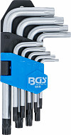 Set TORX ključev kratki z luknjo