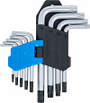 Set TORX ključev kratki z luknjo