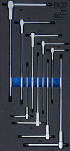 Set TORX ključev T-ročaj v peni
