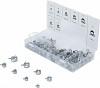 Set vzmetnih cevnih sponk 80 kos