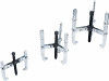 Set zunanjih / notranjih snemalcev 2 3 kraki 100 120 150 mm 
