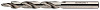 Sveder dvostopenjski 180° HSS-G DIN 8374, dolg