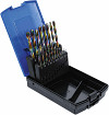 Twist Drill Set HSS 1 - 10 mm 19 kosov