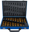 Twist Drill Set HSS titanijev nitrid 1 - 10 mm 170 kosov