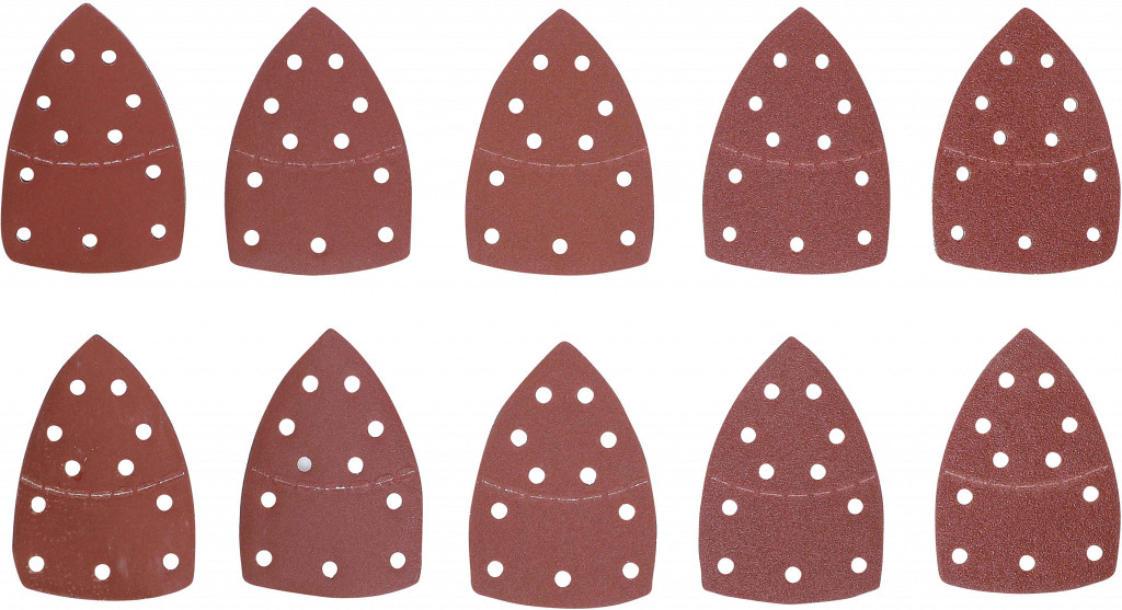Set brusnih listov za večnamenski brusilnik 145 x 100 mm K 4