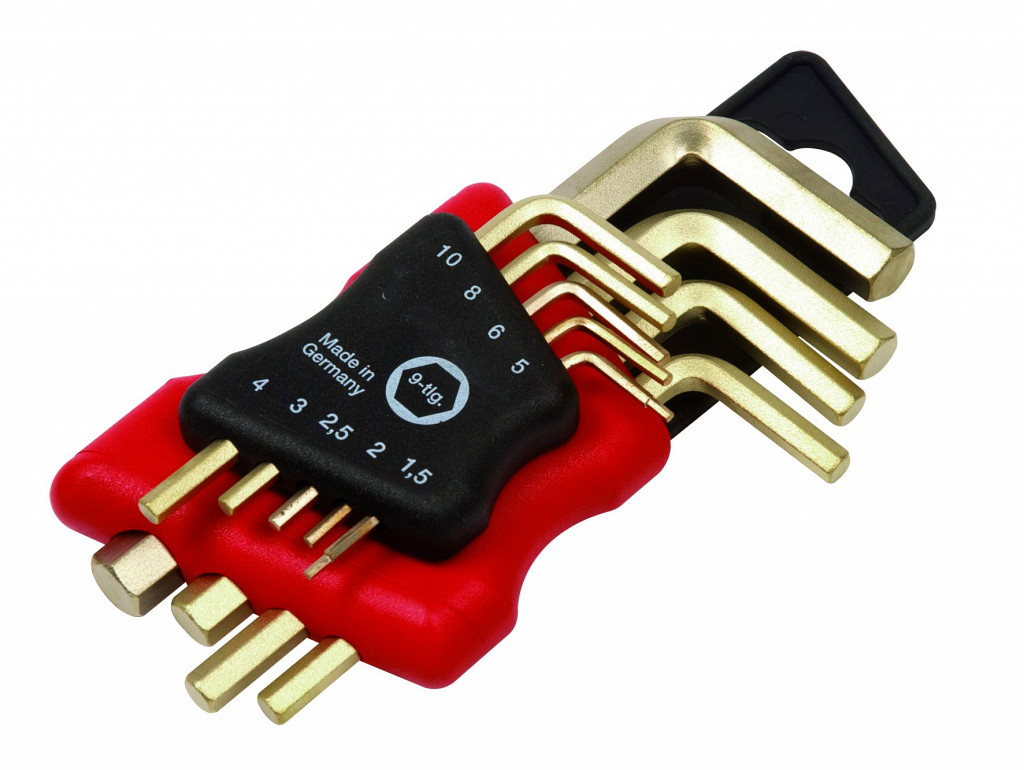 Set Inbus ključev 1,5-10 mm 9 kos