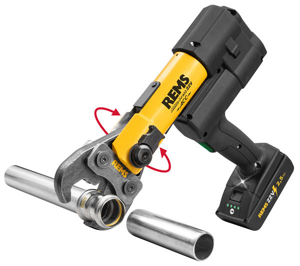 Stroj za stiskanje fitingov Akku-Press 22V ACC Rems