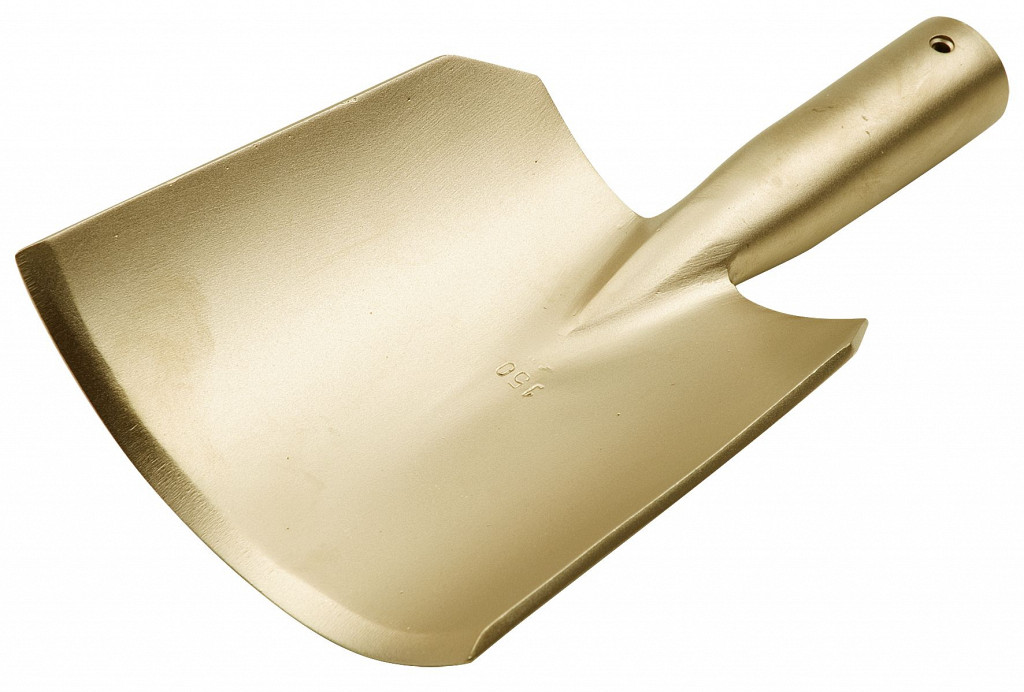 Ukrivljeno strgalo brez ročaja