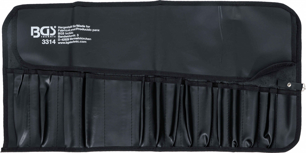 Zložljiva torba za orodje s 15 predelki 660 x 320 mm prazna