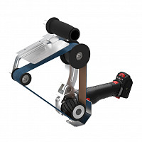 Baterijski tračni brusilnik z brezkrtačnim motorjem SAO STRO