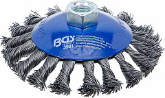 Diskasta krtača za kotne brusilke navoj M14 x 2.0  Ø 115 mm