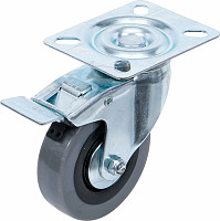 Kolesce z zavoro z osnovo