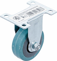 Kolo guma z montažno ploščo Ø 50 mm