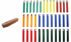 Komplet HSS stružnih nožev 38 kosov