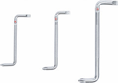 Komplet L-ključev z režo SL in križno režo 3 kosi