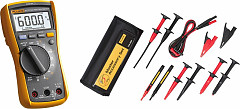 Komplet multimeter Fluke 117 s setom merilnih vezi TLK 225