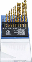 Komplet spiralnih svedrov HSS titan nitrid