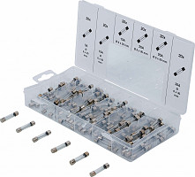 Komplet steklenih varovalk 120 kosov