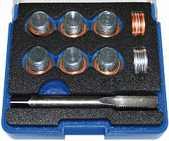 Komplet za popravilo navojev odtočnega čepa za olje