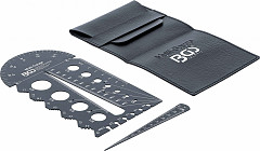 Merilo za navoj in predloga metrično M3 – M20, 0,5 – 13,00 m